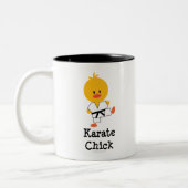 2 Couleurs Tasse de poussin de karaté (Gauche)