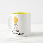 2 Couleurs Tasse de poussin de médecine de la famille (Devant gauche)