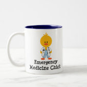 2 Couleurs Tasse de poussin de médecine de secours (Gauche)
