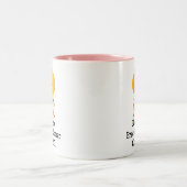 2 Couleurs Tasse de poussin de praticienne d'infirmière (Centre)