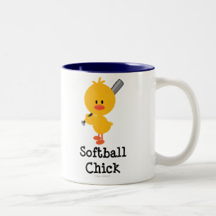2 Couleurs Tasse de poussin du base-ball