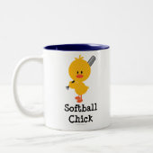 2 Couleurs Tasse de poussin du base-ball (Gauche)