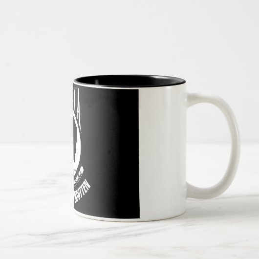 2 Couleurs Tasse de POW/MIA "vous n'êtes pas oubliés " (Droit)