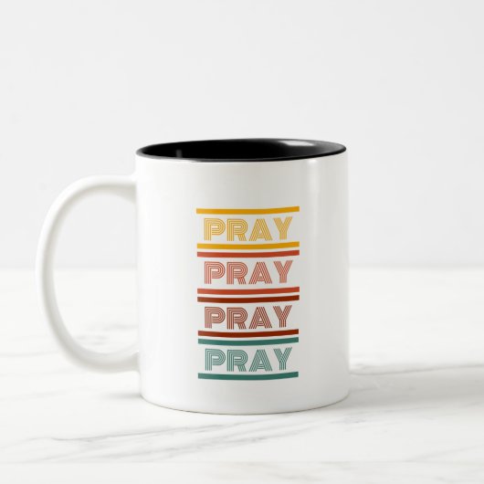 2 Couleurs Tasse de prière (Gauche)
