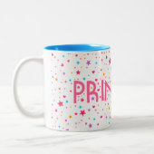 2 Couleurs Tasse de princesse Pink Stardust (Gauche)