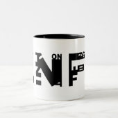 2 Couleurs Tasse de professeur (Centre)