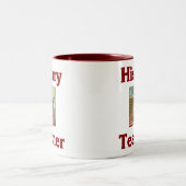 2 Couleurs Tasse de professeur d'histoire (Centre)