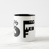 2 Couleurs Tasse de protecteur (Centre)