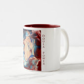 2 Couleurs Tasse de puissance de Doula (Devant droit)