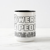 2 Couleurs Tasse de puissance de Tesla (Centre)