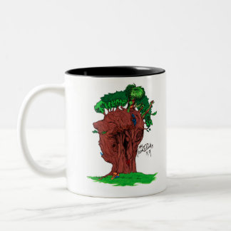 2 Couleurs Tasse de punks d'arbre