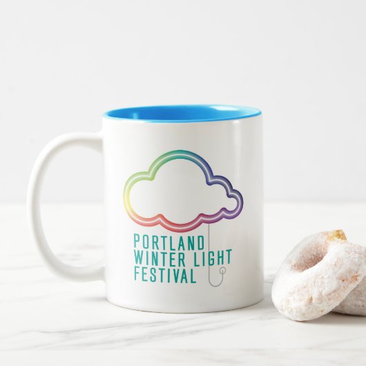 2 Couleurs Tasse de PWLF (Avec donut)