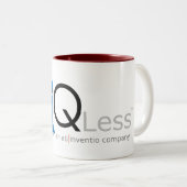 2 Couleurs Tasse de QLess (Devant droit)