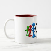 2 Couleurs Tasse de QLess (Gauche)