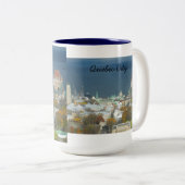 2 Couleurs Tasse de Québec (Devant droit)