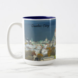 2 Couleurs Tasse de Québec