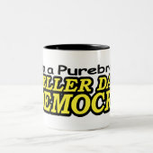 2 Couleurs Tasse de race de Yeller Dawg (Centre)