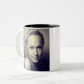 2 Couleurs Tasse de Rachel Dolezal (Devant gauche)