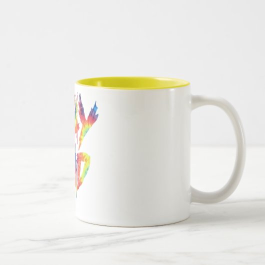 2 Couleurs Tasse de rad de séjour (Droit)