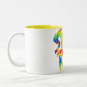 2 Couleurs Tasse de rad de séjour (Gauche)