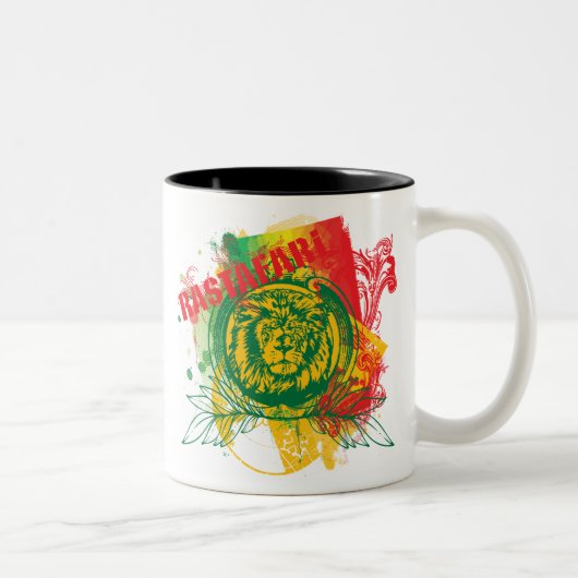 2 Couleurs Tasse de Rastafari (Droit)