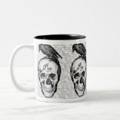 2 Couleurs Tasse de Raven Poe (Gauche)