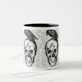 2 Couleurs Tasse de Raven Poe (Centre)