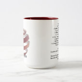 2 Couleurs Tasse de recette de bière épicée (Centre)