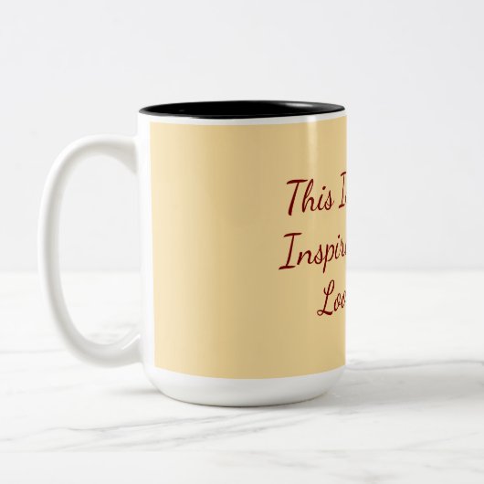 2 Couleurs Tasse de reconnaissance pour l'enseignant (Gauche)