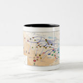 2 Couleurs Tasse de recouvrement de tempête du désert (Centre)