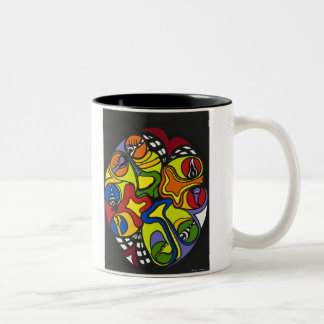 2 Couleurs Tasse de réflexion avec MOI AI BESOIN DE COFF…