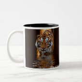 2 Couleurs Tasse de réflexion de tigre (Gauche)