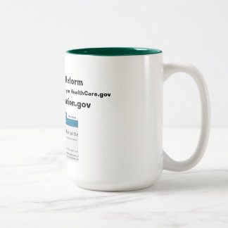 2 Couleurs Tasse de réforme de l'immigration