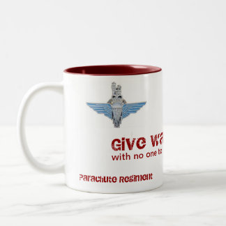 2 Couleurs tasse de régiment de parachute
