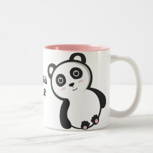 2 Couleurs Tasse de règle de panda