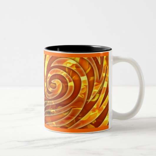 2 Couleurs Tasse de remous de souci (Droit)