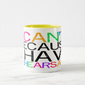 2 Couleurs Tasse de répétitions (Centre)