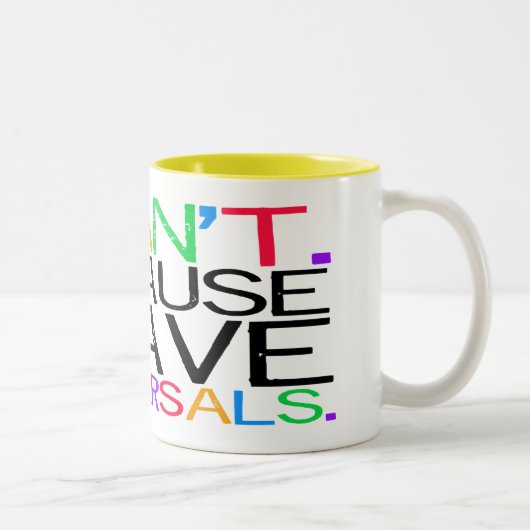 2 Couleurs Tasse de répétitions (Droit)