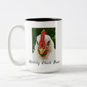2 Couleurs Tasse de repos de visage de poussin (Gauche)