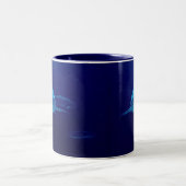 2 Couleurs Tasse de requin (Centre)