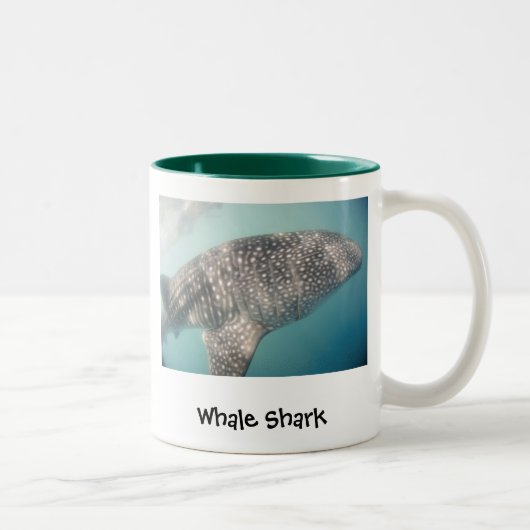 2 Couleurs Tasse de requin de baleine (Droit)