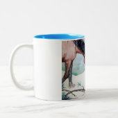 2 Couleurs Tasse "de réunion de Milou" (Gauche)