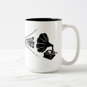 2 Couleurs tasse de réunion de sécurité