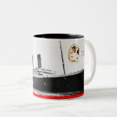 2 Couleurs Tasse de RMS Titanic (Devant droit)