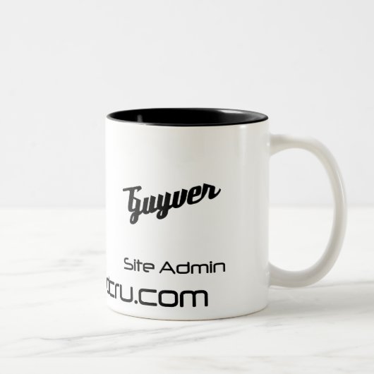 2 Couleurs Tasse de RoadCru - Guyver (Admin) (Droit)