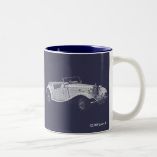 2 Couleurs Tasse de roadster de la marque II de MG TD