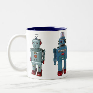 2 Couleurs Tasse de robots