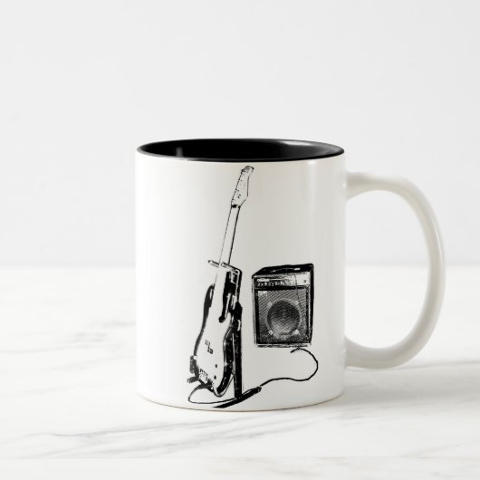 2 Couleurs Tasse de roche - customisée (Droit)