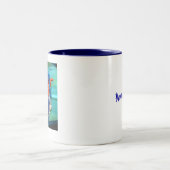 2 Couleurs Tasse de roche de sirènes (Centre)