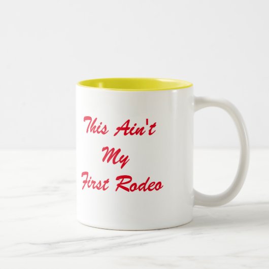 2 Couleurs Tasse de rodéo (Droit)